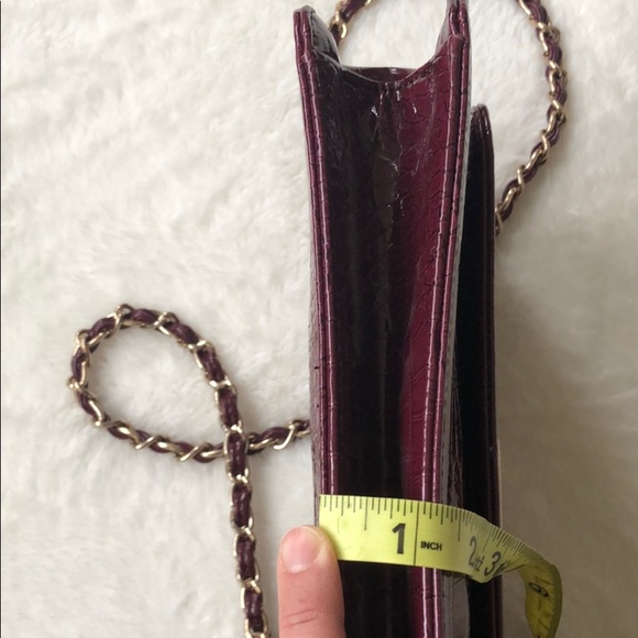 Anne Klein croc embossed clutch purse - Picture 7 of 8